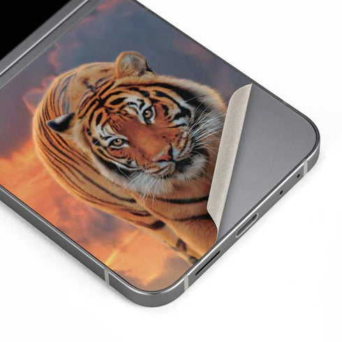 Rising Tiger by Vincent Hie Galaxy Z Flip6 Skin